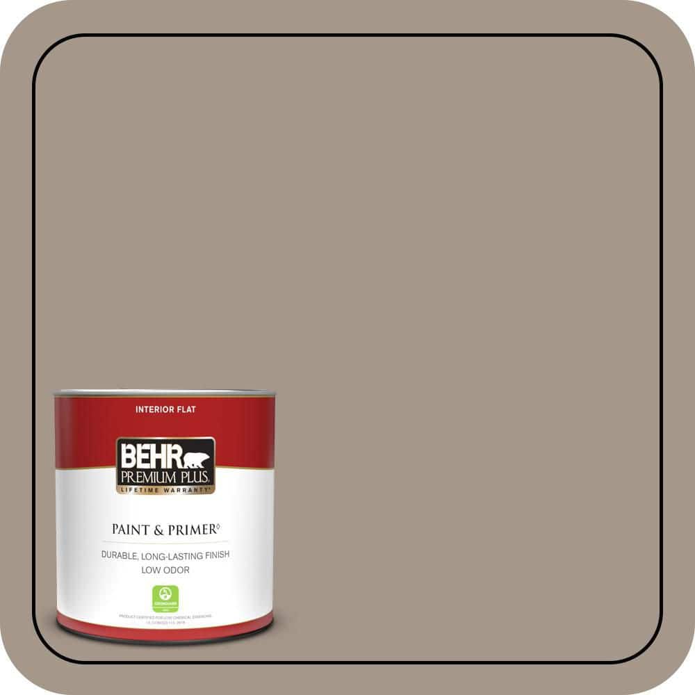 1 qt. #N220-4 Shiitake Flat Low Odor Interior Paint & Primer price history on PriceWatchPro