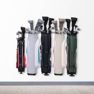 Powder Coat Steel 6-Bag Golf Bag Organizer