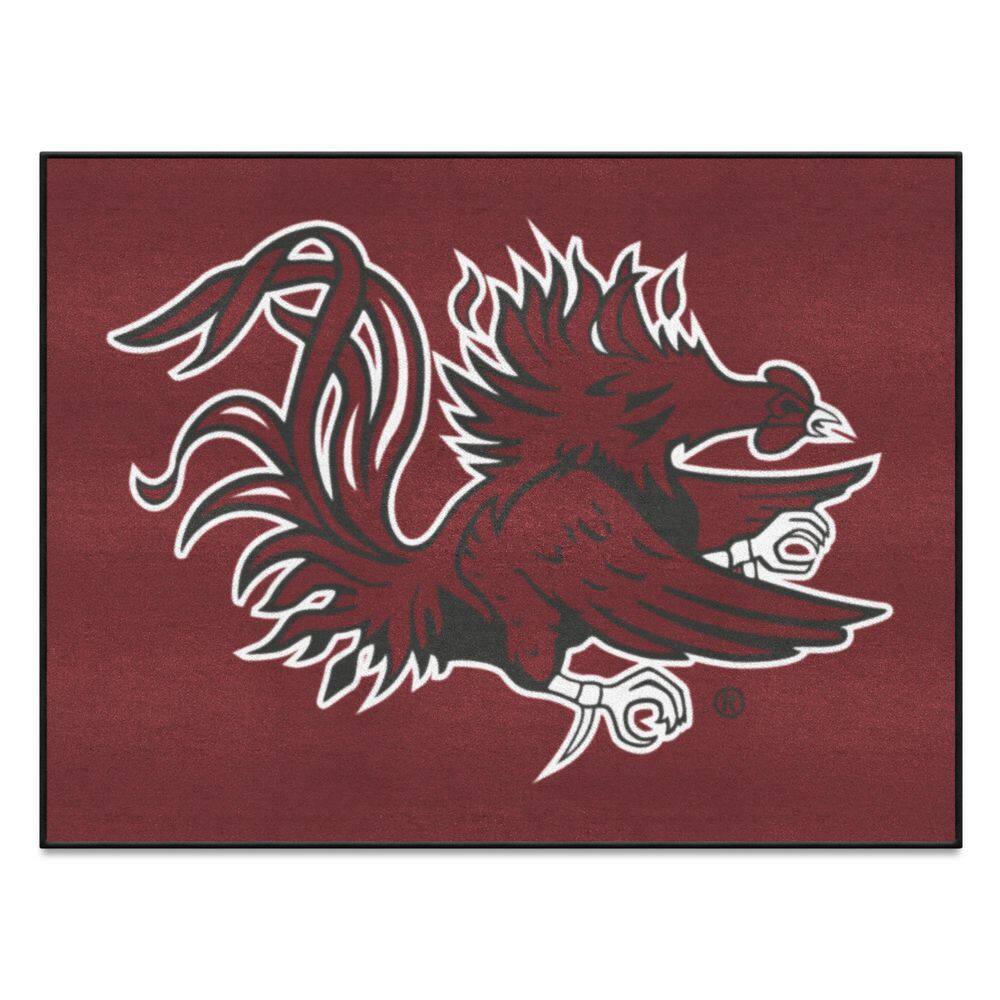 FANMATS South Carolina Gamecocks AllStar Red 3 ft. x 4 ft. Area Rug