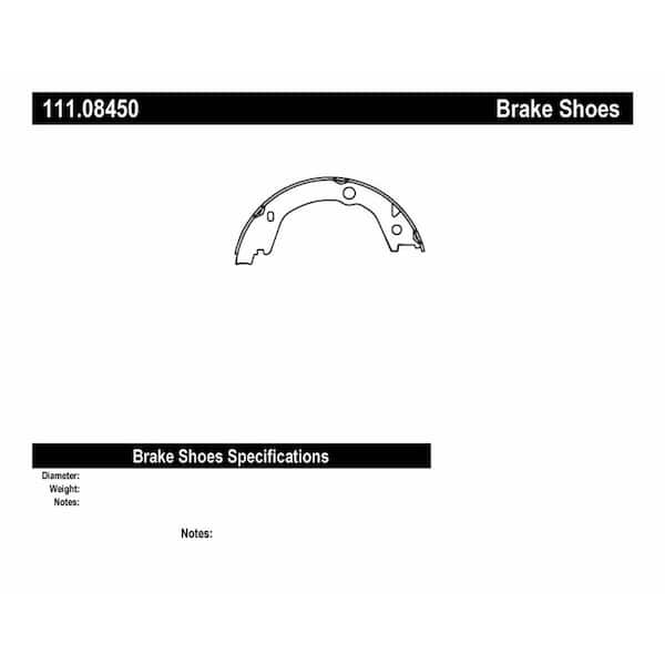 Centric Parts Parking Brake Shoe