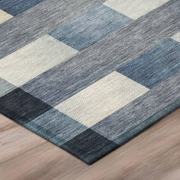 Chantille Machine Washable Indoor/Outdoor Abstract ACN2888 Blue 10 ft. x 14 ft. Area Rug