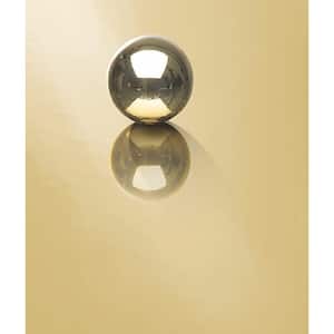 4ft. x 8ft. Laminate Sheet in. Aluminum with Polished Brass Finish