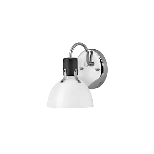 Argo 6.0 in. 1 Light Chrome Vanity Light