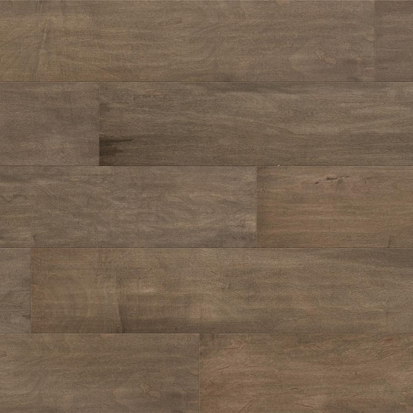 SELKIRK FLOORS Ample Flint 1/4 in. T x 7.5 in. W Click Lock Hand Scraped Engineered Hardwood Flooring (23.32 sq.ft./case)