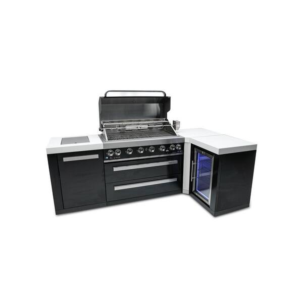 MONT ALPI Black Series 6-Burner Propane Natural Gas Grill MONT ALPI Black Series 6-Burner Propane Natural Gas Grill