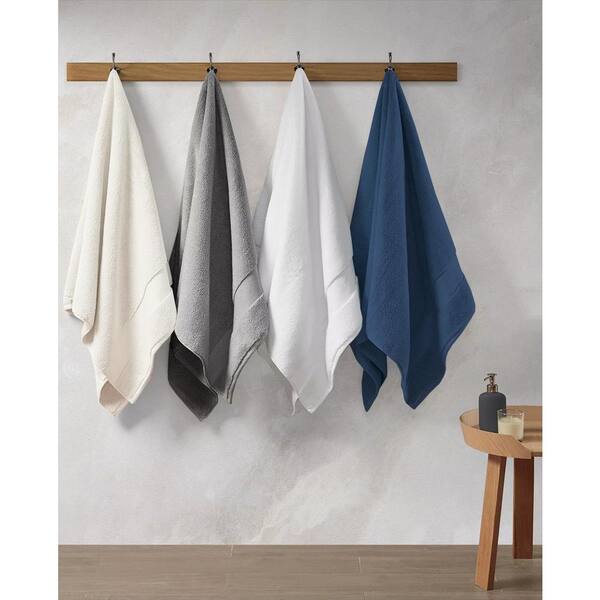 Loom + Forge Modern Turkish Cotton Bath Towel, Color: Cement