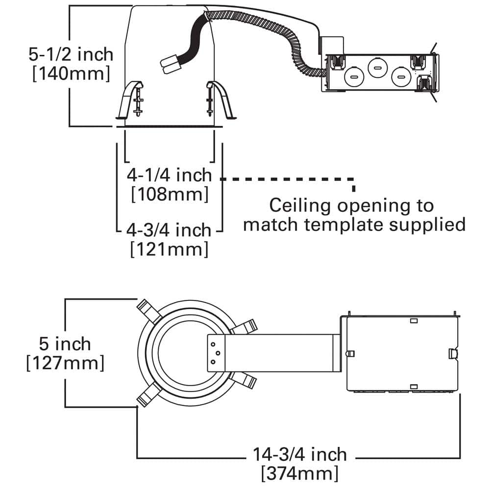 Halo Silver 4-Inch Aluminum LED Remodel Housing