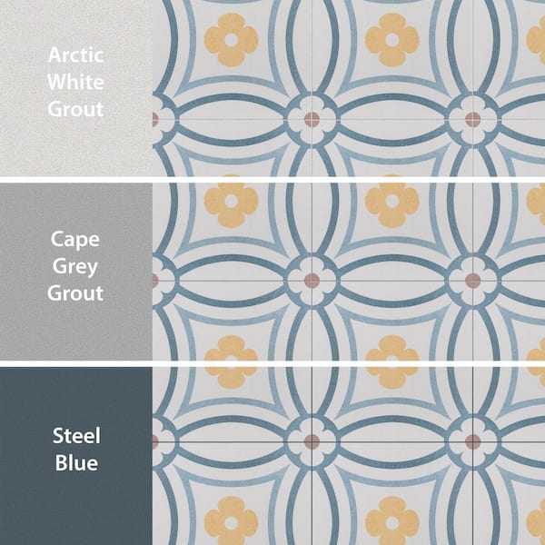 Merola Tile Caprice Saint Tropez 7-7/8 in. x 7-7/8 in. Porcelain