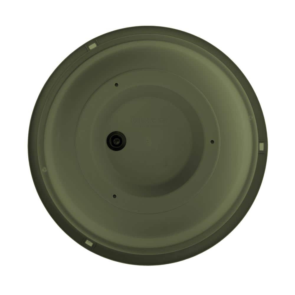 Living Green 12.5" Round Plastic Hanging Basket Planter