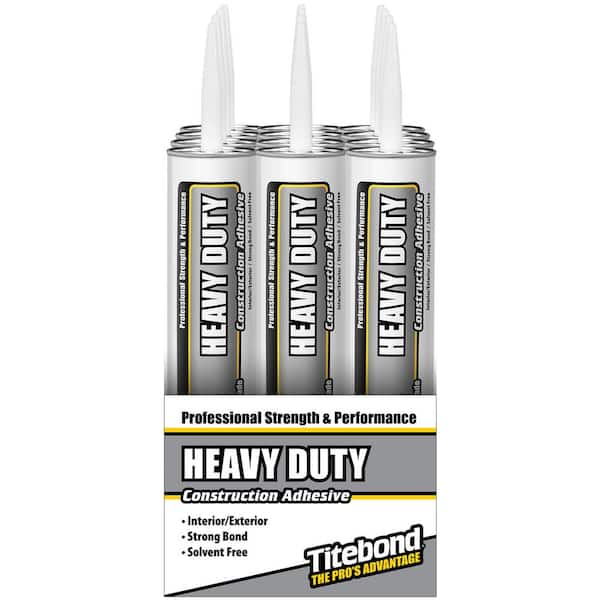 28 oz. Brown Contractor Grade Heavy Duty Construction Adhesive (12-Pack)
