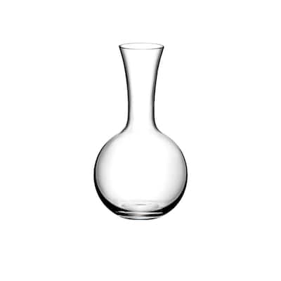 Villeroy & Boch Purismo 33.75 oz. Lead-Free Crystal Red Wine Decanter with  Stopper 1137800235 - The Home Depot