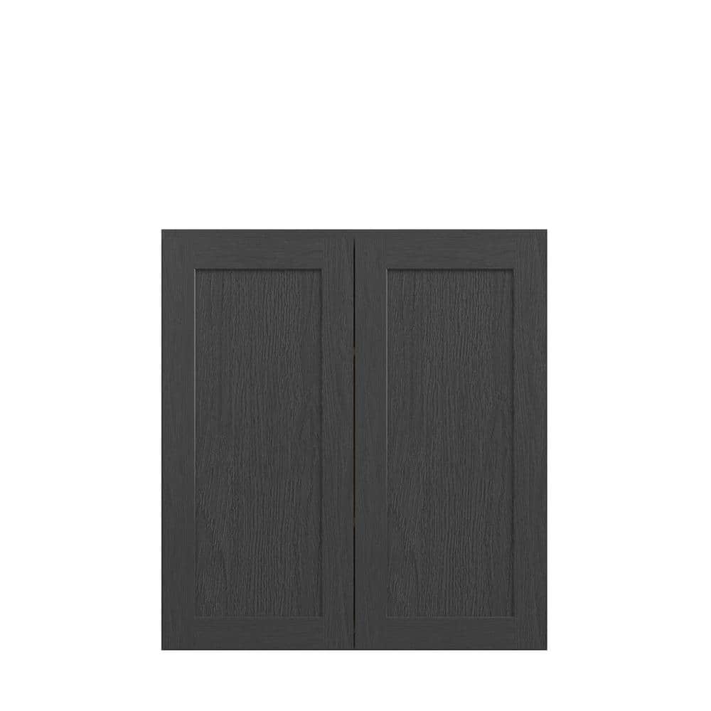 Jamestown Recessed 33 in. W x 36 in. H x 12 in. D in Espresso Plywood Assembled Wall Cabinet price history on PriceWatchPro