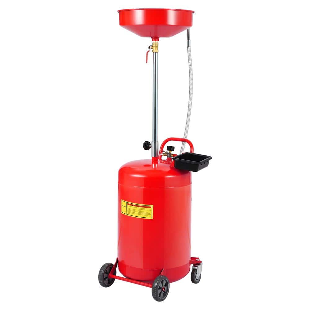 20 Gallon Red 38-63Inch Portable Air Operated Waste Oil Drain Tank with 360° Wheels price history on PriceWatchPro