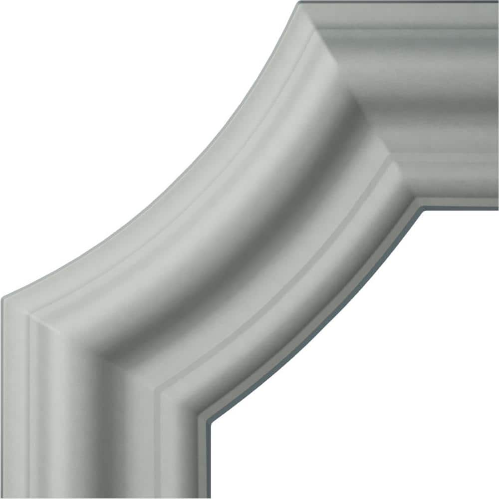 Gray Primed Polyurethane Seville Panel Moulding Corner