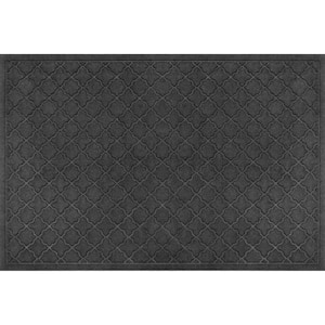 TrafficMaster Enviroback Charcoal 5 ft. x 7 ft. Non-Slip Indoor