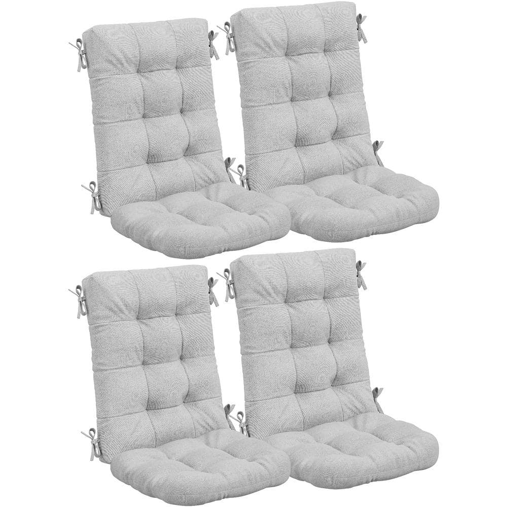 Phewnyzo 18.7 in. x 19.1 in. x 28.3 in. Outdoor Gray Adirondack