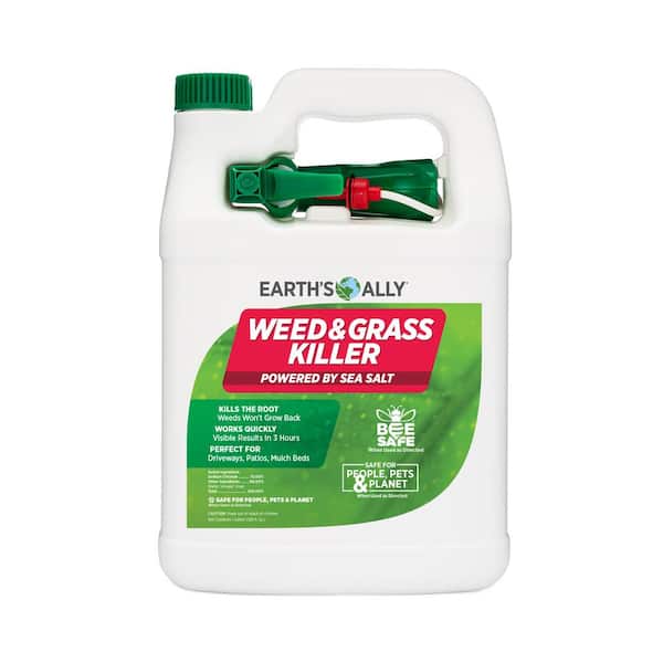 EARTH'S ALLY Weed and Grass Killer 1 Gal. Ready-to-Use Herbicide for Organic Gardens