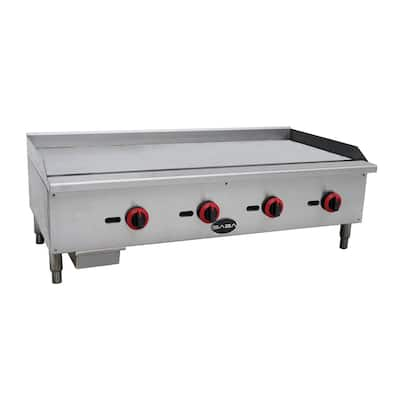 Standard Range SR-EG36 36 Commercial Electric Countertop Griddle -  208/240V