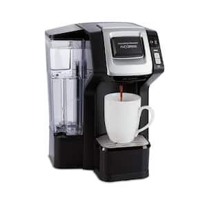 FlexBrew 1-Cup Black Single Serve Coffeemaker with Removable Water Reservoir