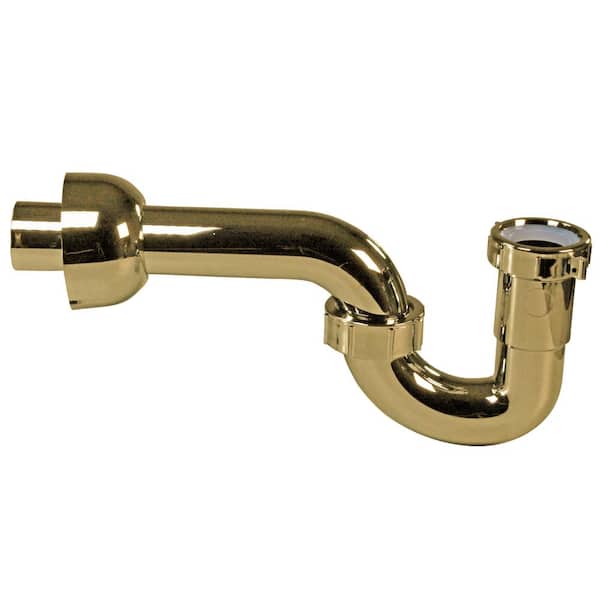 Westbrass 1-1/2 in. ABS Slip-Joint P-Trap in Polished Brass