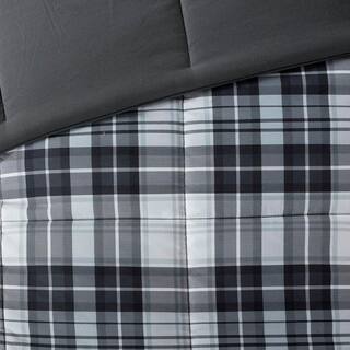 Piumino Madison Park Classics Parkston - Alternativa Alla Piuma, Set Twin Navy, Morbido E Traspirante