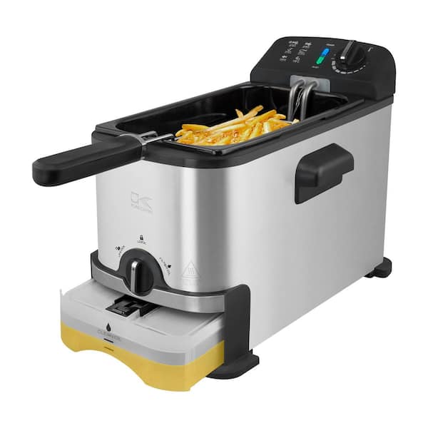 3.2 qt. Stainless Steel Filtration Deep Fryer