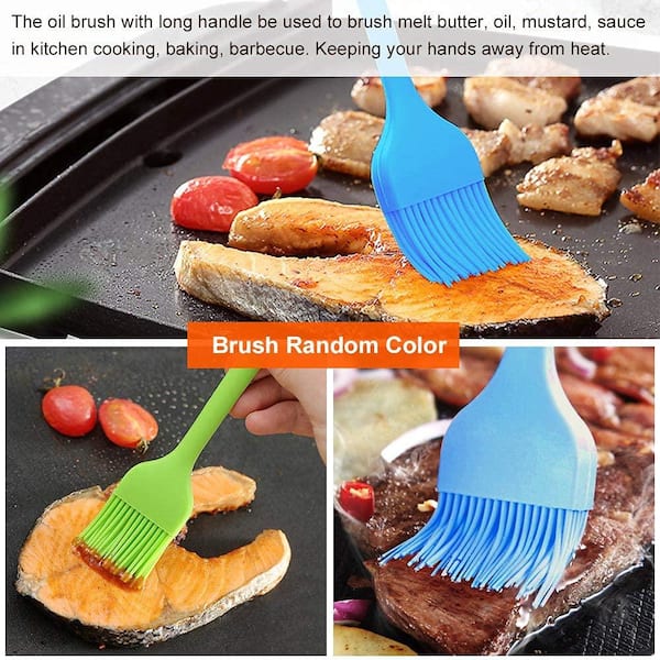 SEEUTEK 3-Piece Black Cast Iron Frying Pans Skillet Set of 3