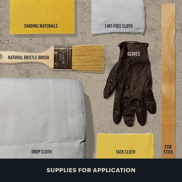 Varathane - 1 qt. Weathered Oak Classic Interior Wood Stain (2-Pack)