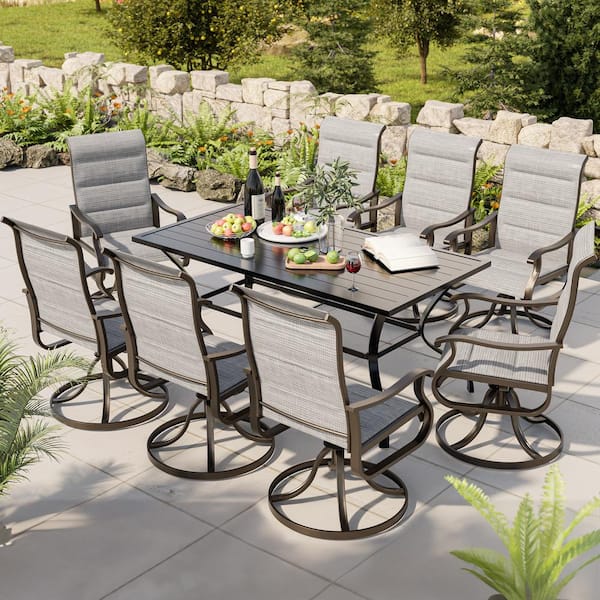 Light Gray Adry Outdoor Dining Chair (Set of 4)