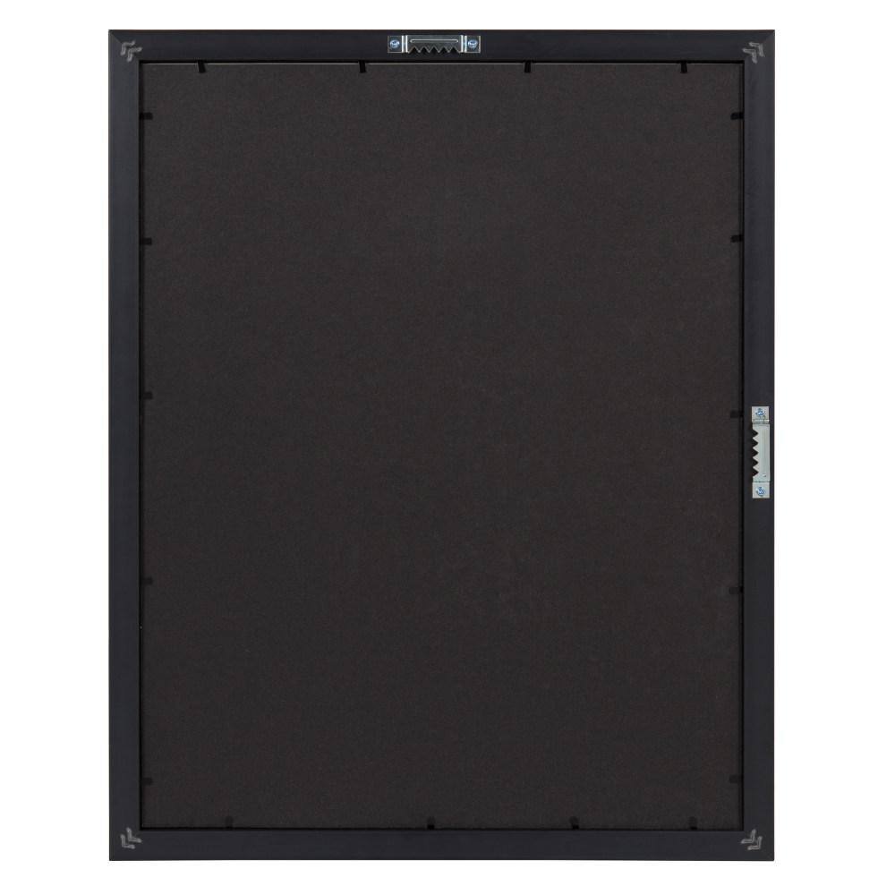 Gold 14x18 Classic Wall Picture Frame Set with White Mat
