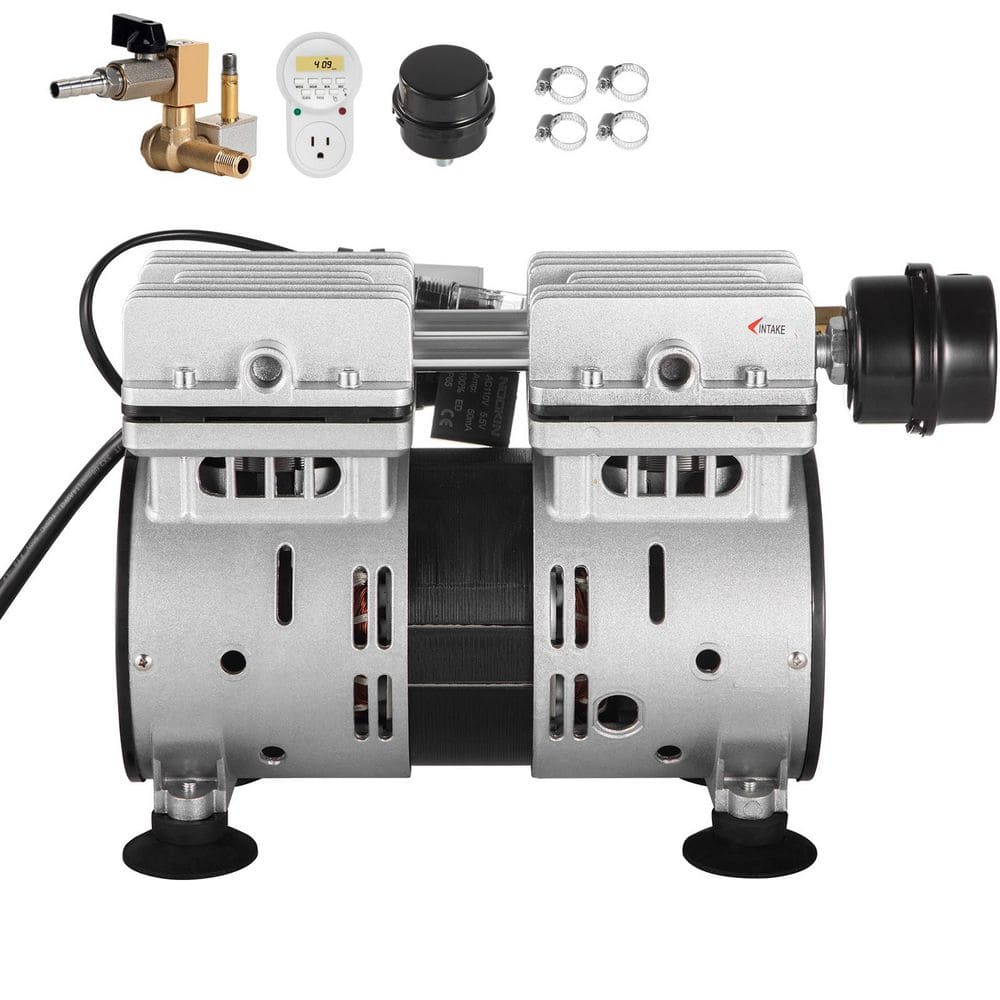 Pond Aerator, 550-Watt Power 5.2 CFM for Up to 3 Acre 50 ft. Lake Pond Aeration Kit Includes 3/4 HP Compressor and Timer price history on PriceWatchPro