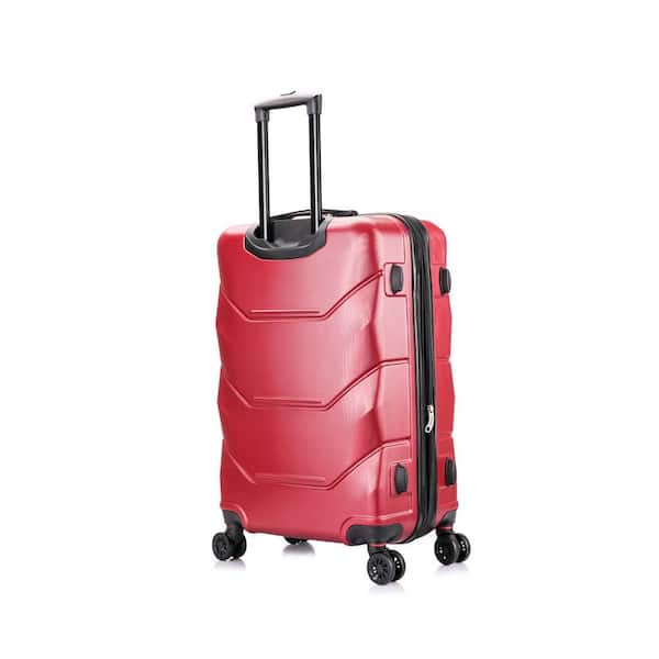 DUKAP Zonix 26 in. Wine Lightweight Hardside Spinner  display picture 1