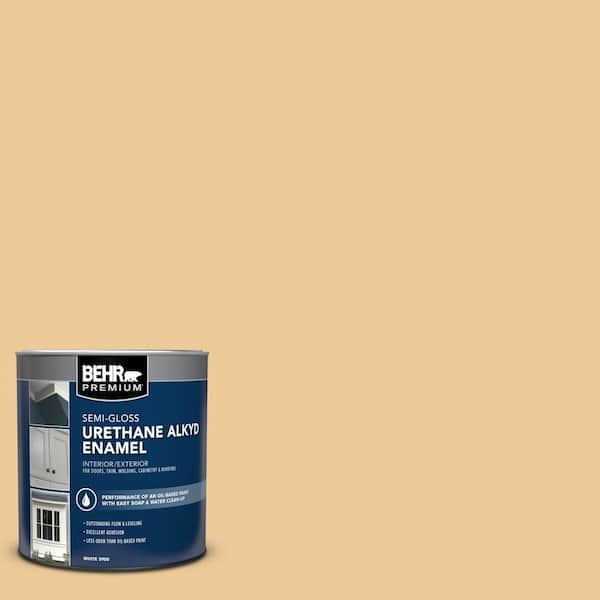 BEHR PREMIUM 1 qt. #M270-4 Filtered Moon Semi-Gloss Enamel Urethane Alkyd Interior/Exterior Paint