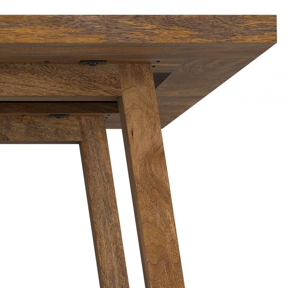 Whitley Burnt Wax Solid Mango Wood Dining Table
