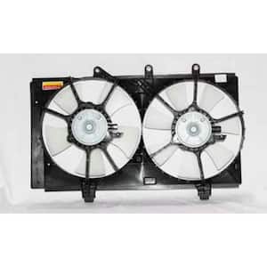 Dual Radiator and Condenser Fan Assembly 2003-2005 Dodge Neon 2.4L