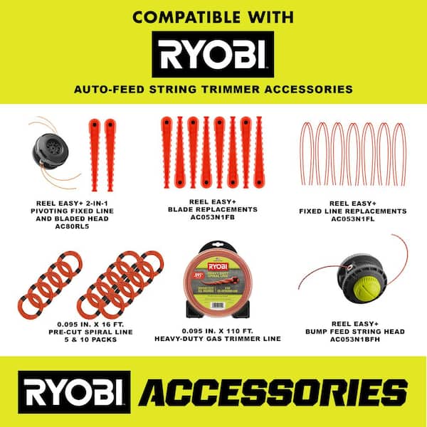 For Ryobi Expand-it Trimmer head Plastic Bump feed Accessories Parts Durable 