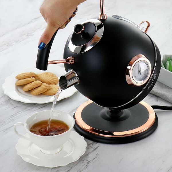 KitchenSmith by Bella Electric Tea Kettle - Black