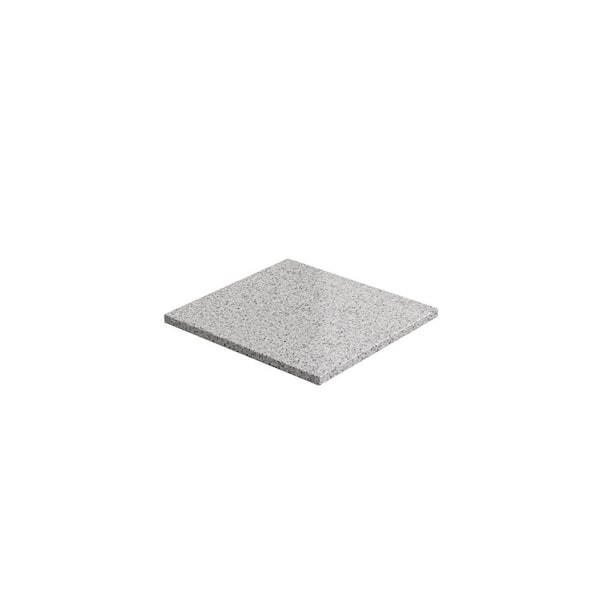 NewAge Products 2 ft. Solid Surface Countertop in White Pearl Granite