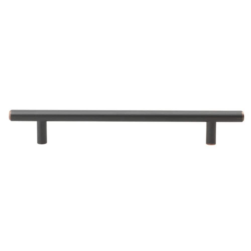 Oil Rubbed Bronze 8.63" Modern Bar Pull with Mounting Hardware