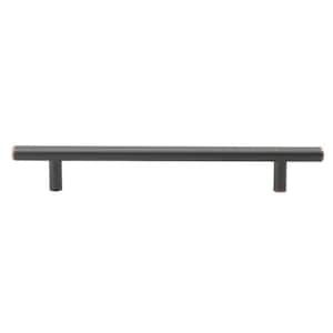 6-1/4 in. Oil Rubbed Bronze Solid Handle Drawer Bar Pulls (10-Pack)