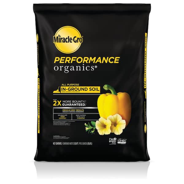 Miracle-Gro 1.3 cu. ft. Performance Organics All Purpose In-Ground Garden Soil