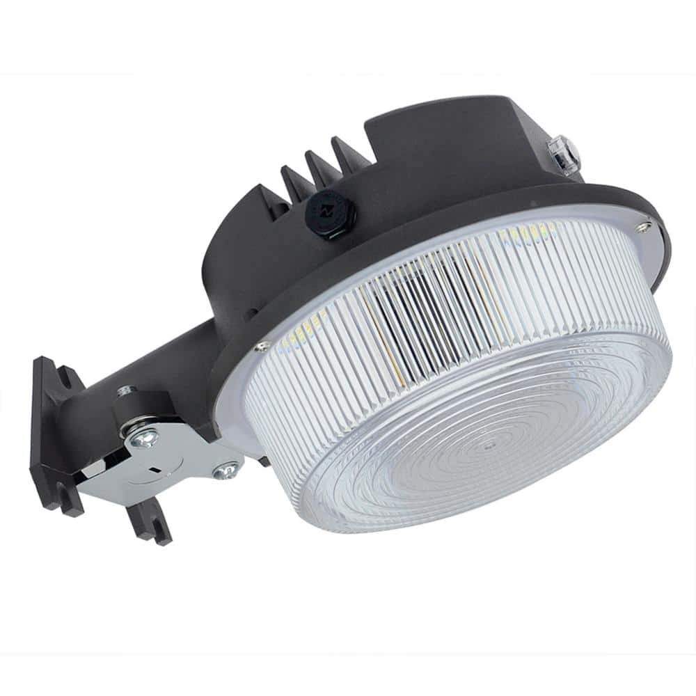 150-Watt Equivalent 4000 Lumen 150° with Bronze Dusk to Dawn Integrated LED Barn Light 5000K Flood Light (1-Pack) price history on PriceWatchPro