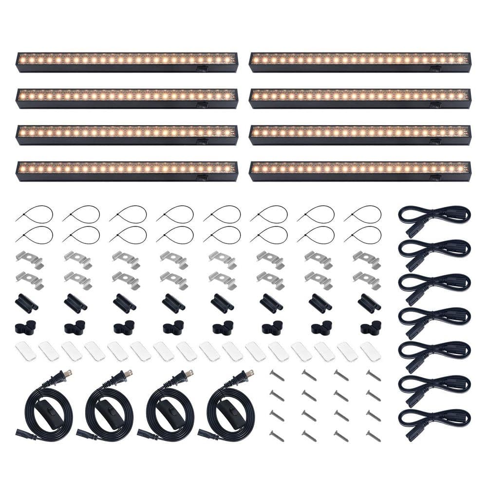 8 Packs 1 ft. T5 Grow Lights for Indoor Plants, Greenhouse, Full Spectrum, Plug and Play, Linkable Design price history on PriceWatchPro
