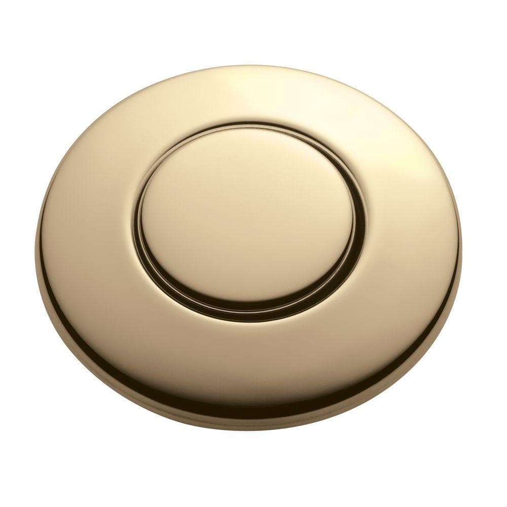 InSinkErator Sink-Top Air Switch Push Button in French Gold for InSinkErator  Garbage Disposal STC-FG The Home Depot