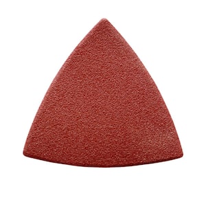 3-1/8 in. 60, 80, 120, 180, 240, 320 Grit Detail Sandpaper Assortment Red (36-Pack)