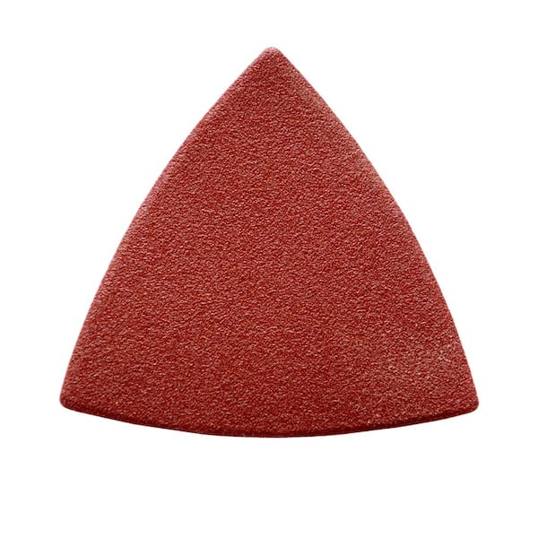POWERTEC 3-1/8 in. 60, 80, 120, 180, 240, 320 Grit Detail Sandpaper Assortment Red (36-Pack)