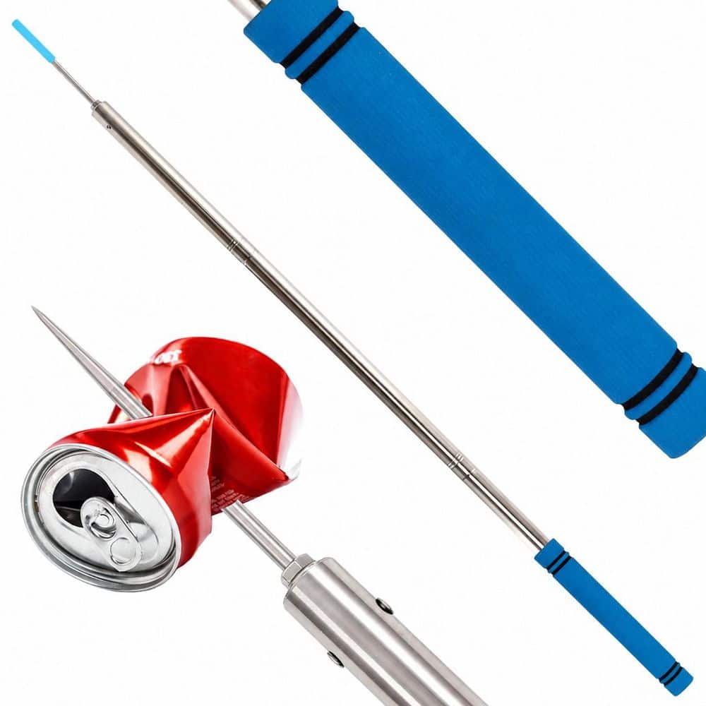 48 Inch Adjustable Trash Poker Stick Stainless Steel Tip Lightweight Litter Grabber Debris Reacher Tool price history on PriceWatchPro