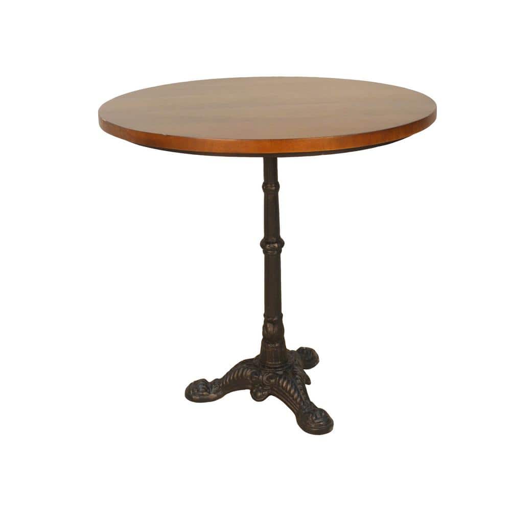 Velio Chestnut/Black Bistro Dining Table