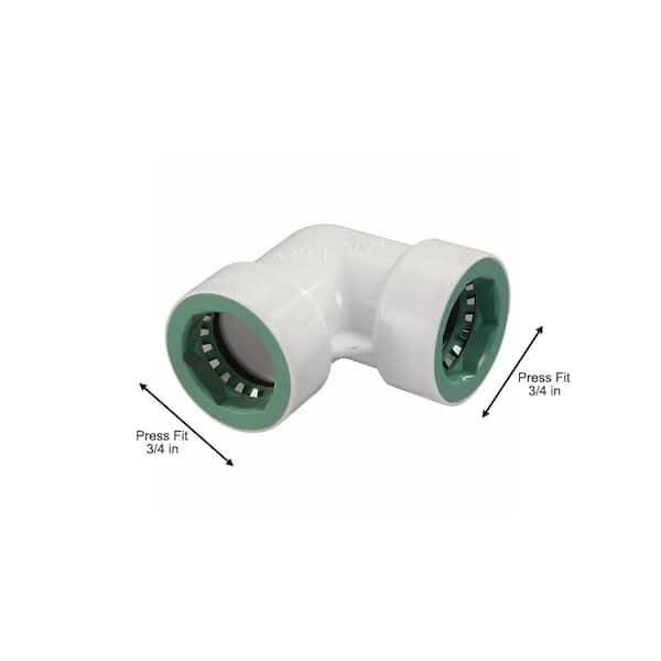3/4 in. PVC-Lock 90-Degree Elbow