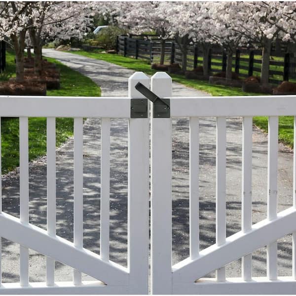 Black Extra Heavy-Duty Gate Flip Latch